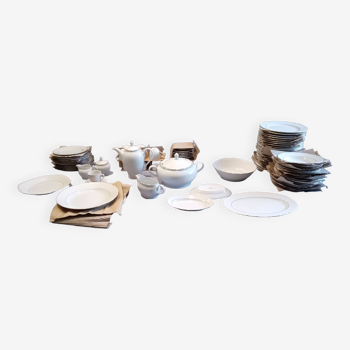Limoge porcelain table and coffee service set