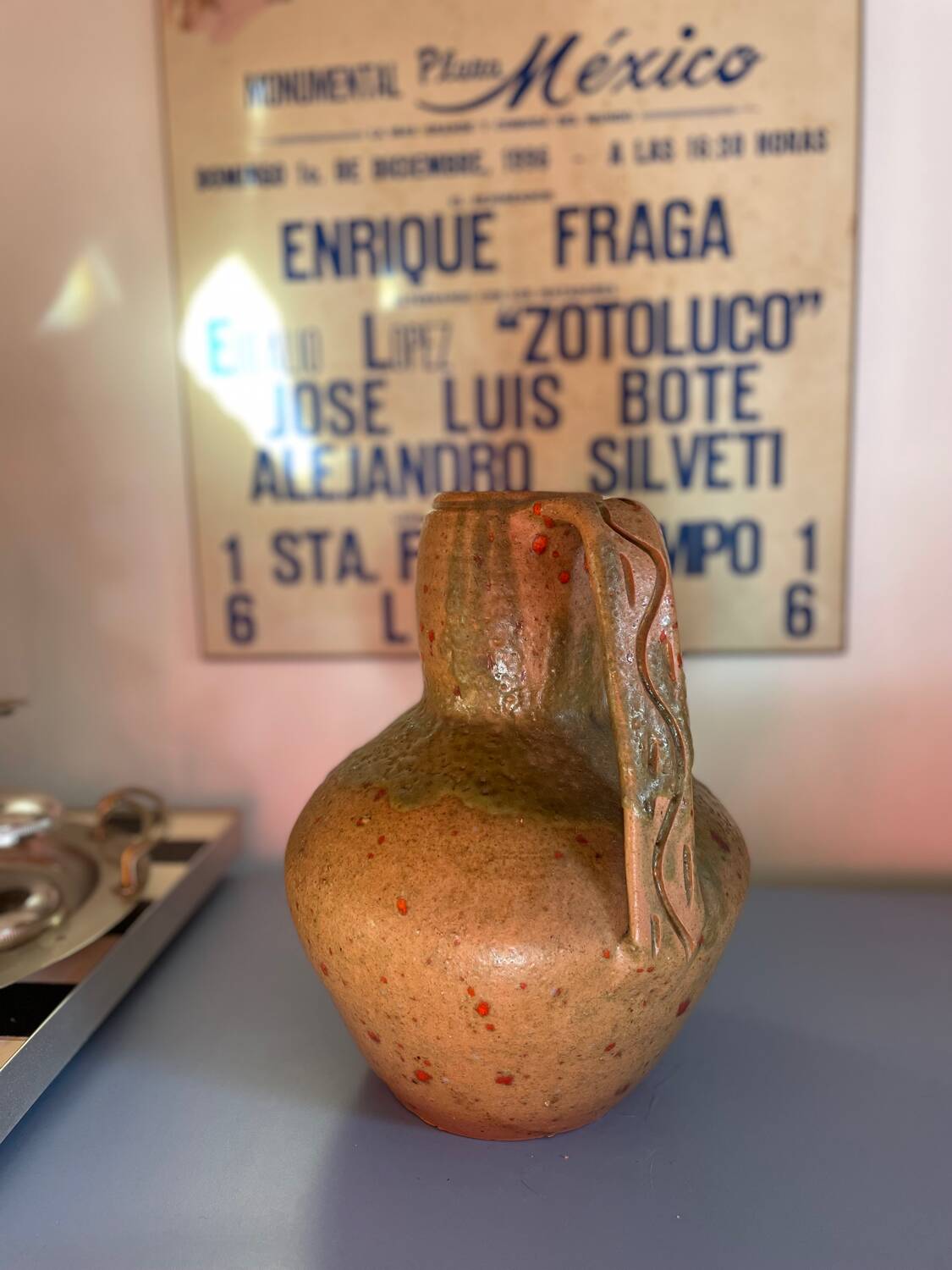 Cruche brutaliste céramique corse c.1960
