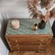 Art Deco oak chest of drawers