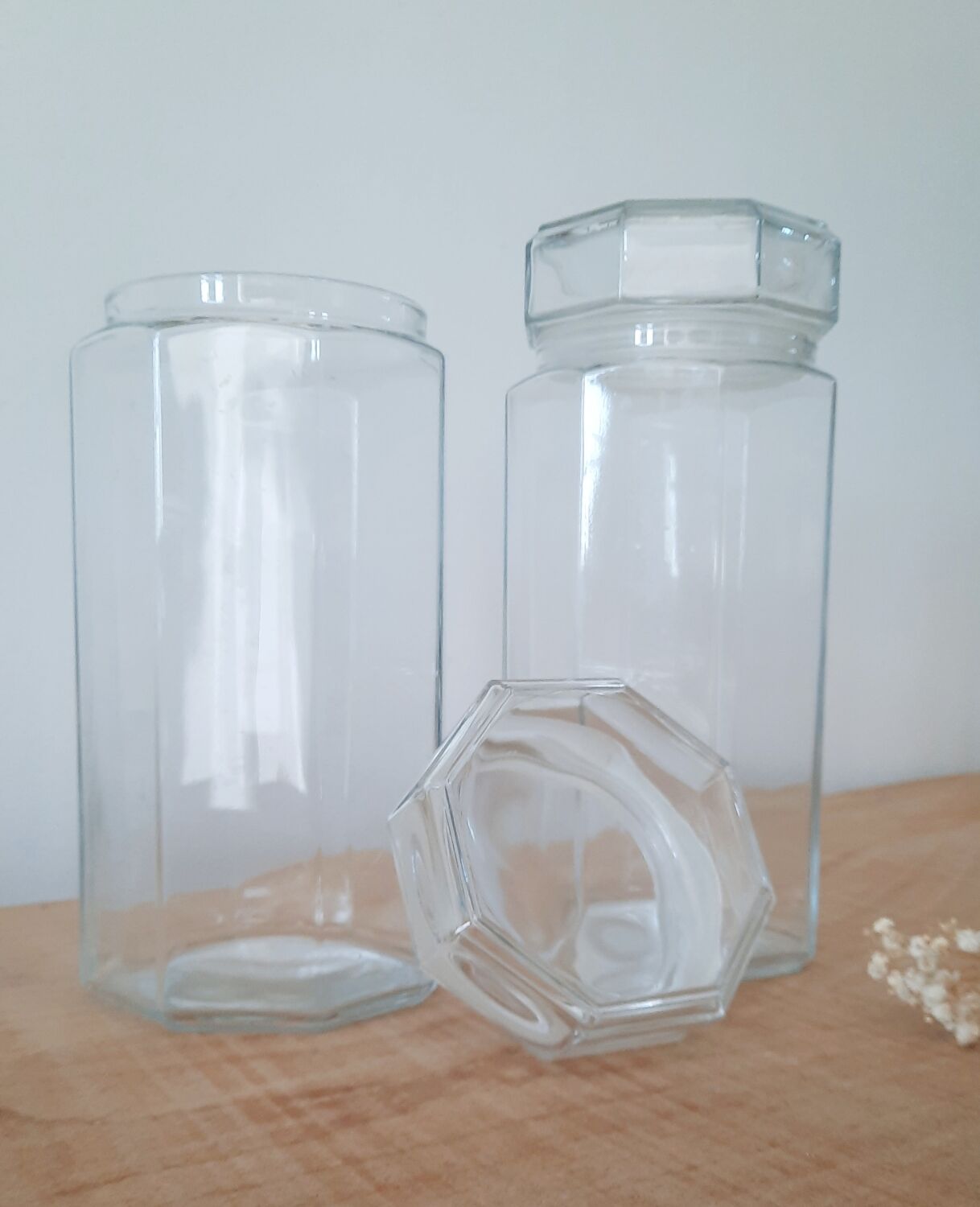 Arcoroc Octime glass jar