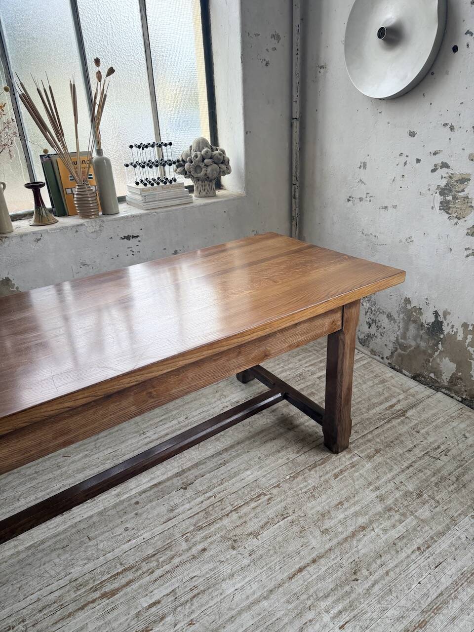 Table de ferme XL en chêne massif
