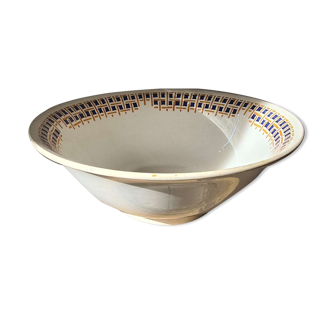 Salad bowl Givors earthenware