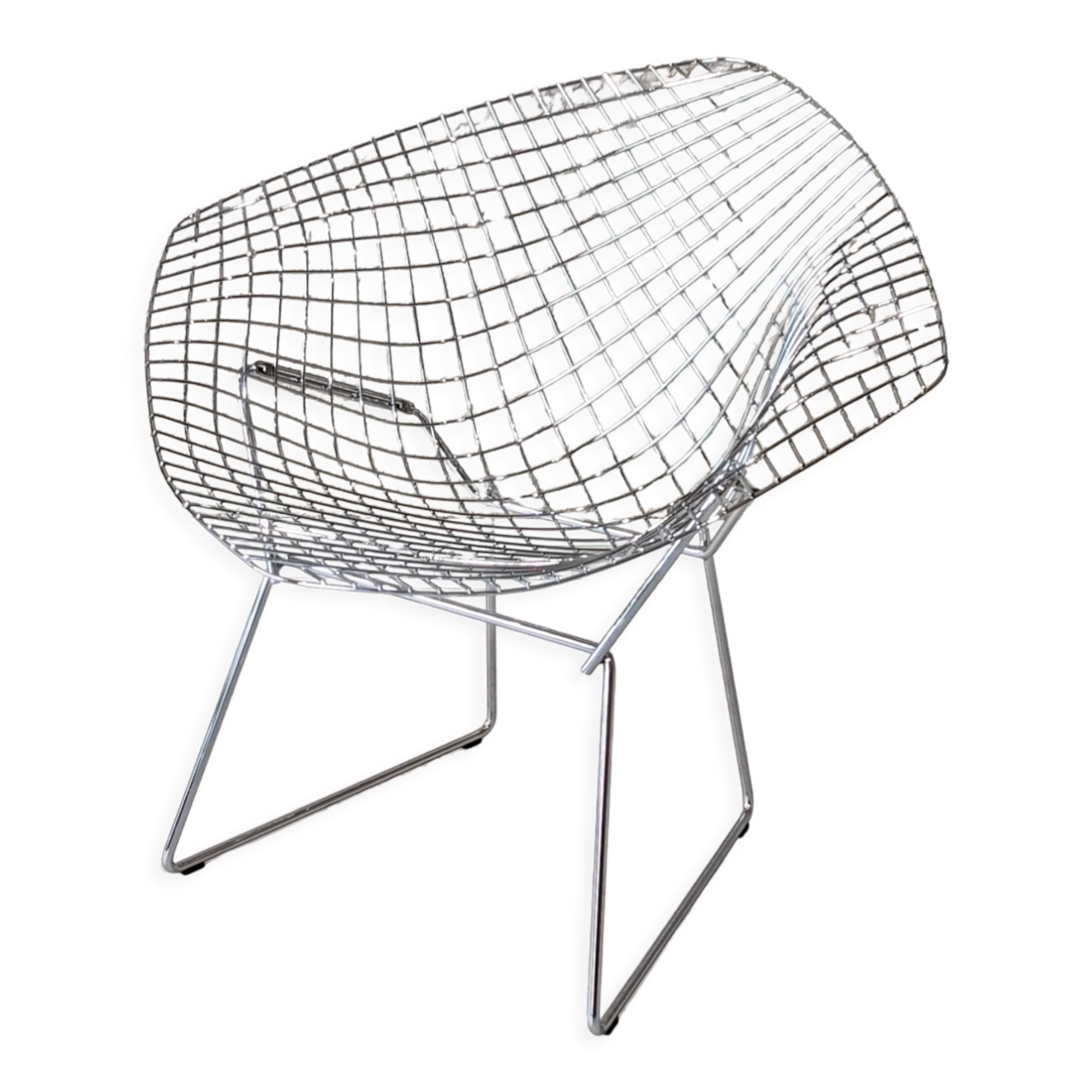 "Diamond" armchair by Harry Bertoia for Knoll.