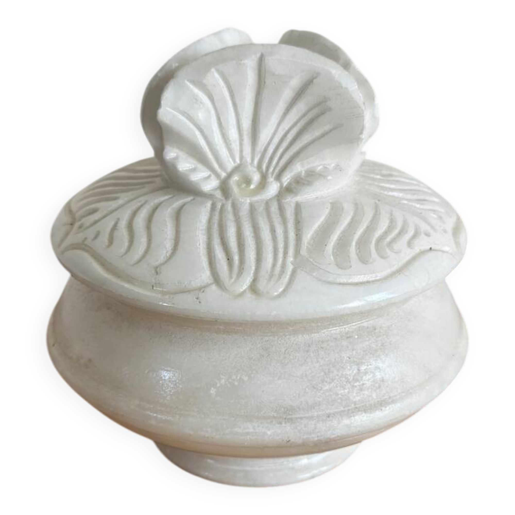 Vintage alabaster box