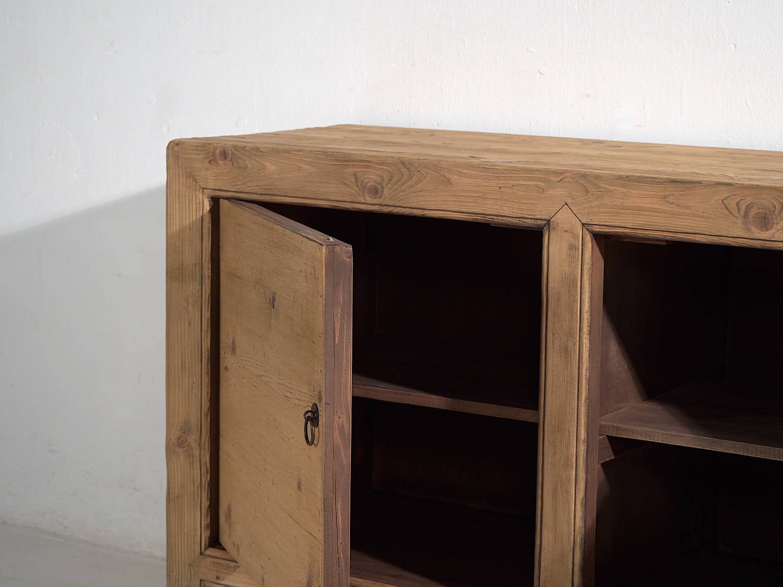 Antique solid wood sideboard (c.1900) #18