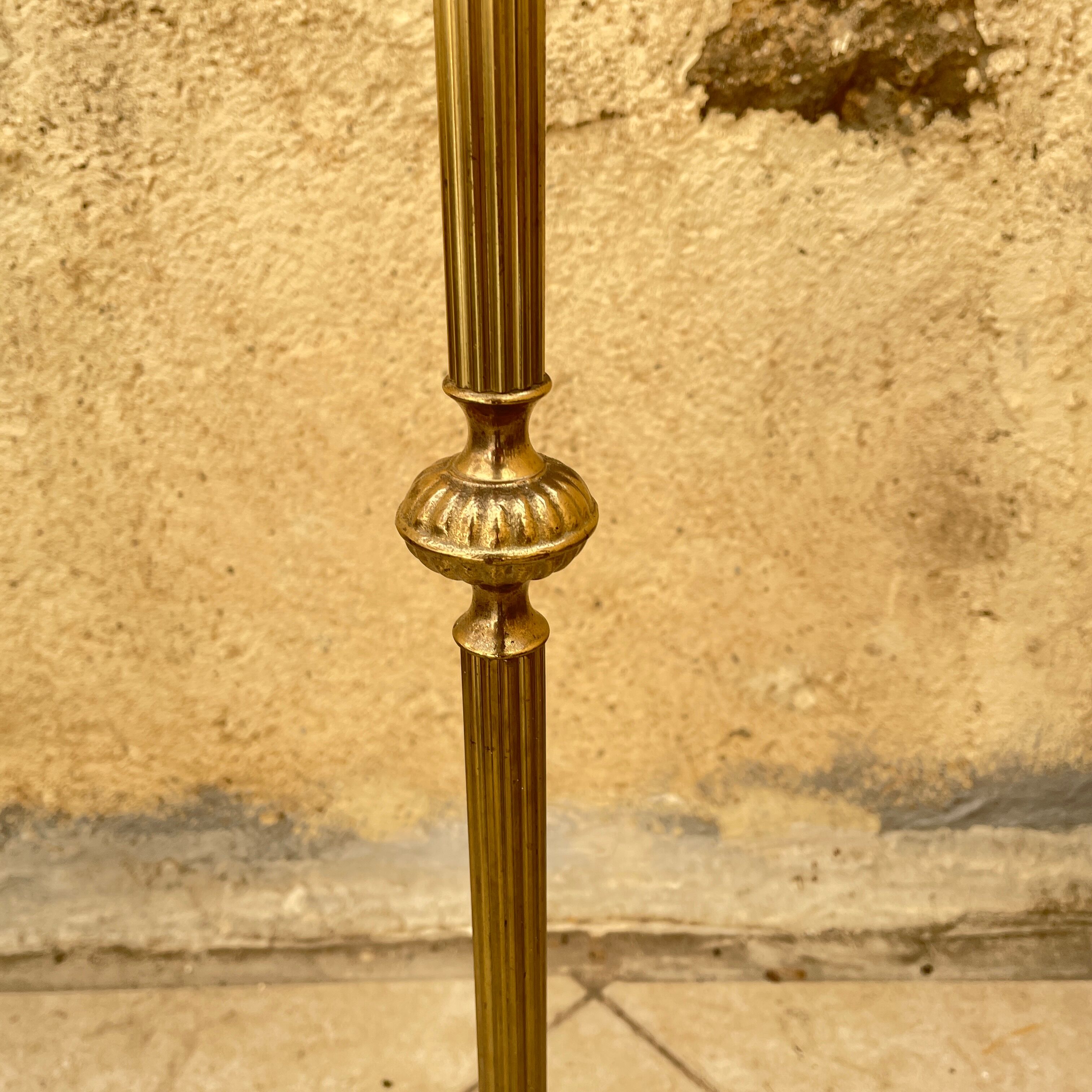 Vintage valet in gilded metal 1960