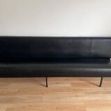 Banquette longue noire