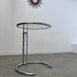 Old Eileen Gray Adjustable Table E1027, United Workshops 80s vintage from Vereinigte Werkstätten Collection