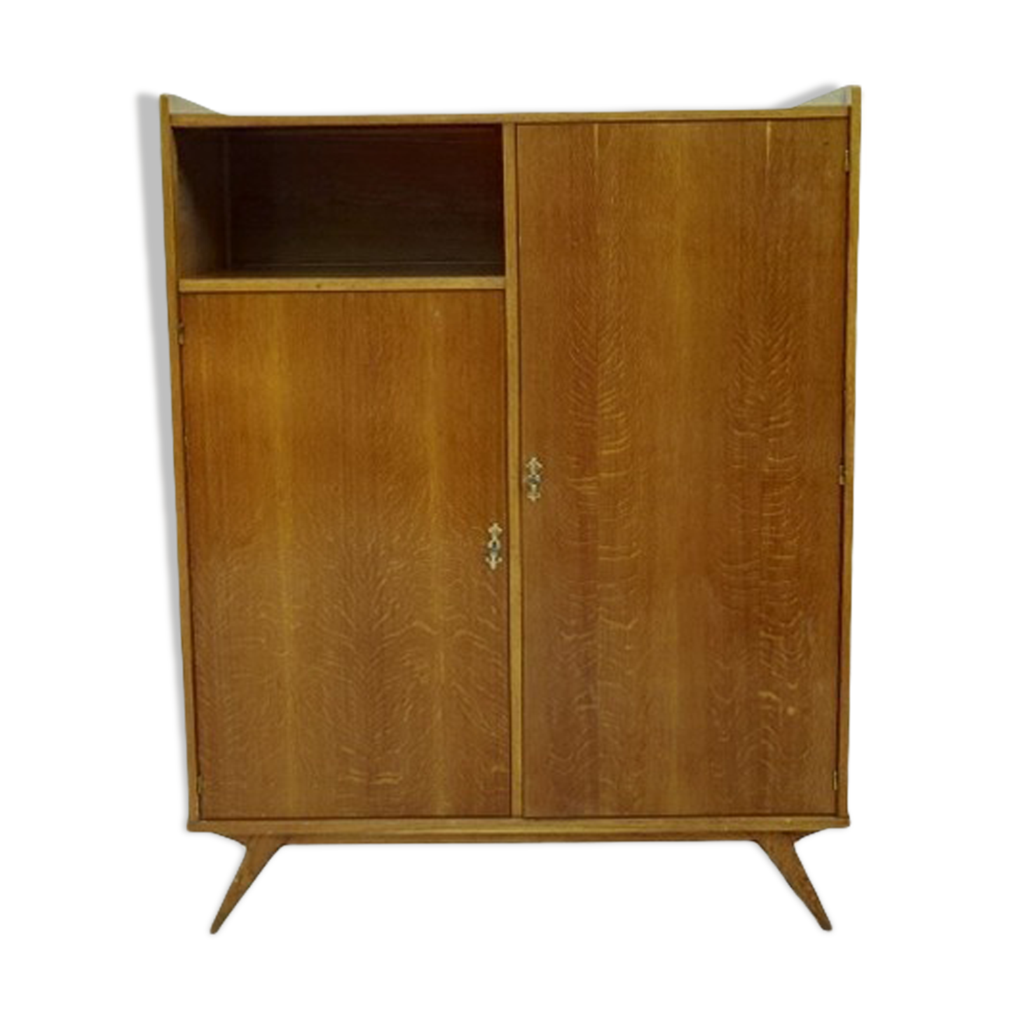 Wardrobe wardrobe 1950 with compass legs