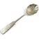 Silver-plated brass sugar spoon, Prage, Poland, 1930s