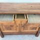 Empire-style buffet in cherry wood