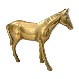 Brass horse