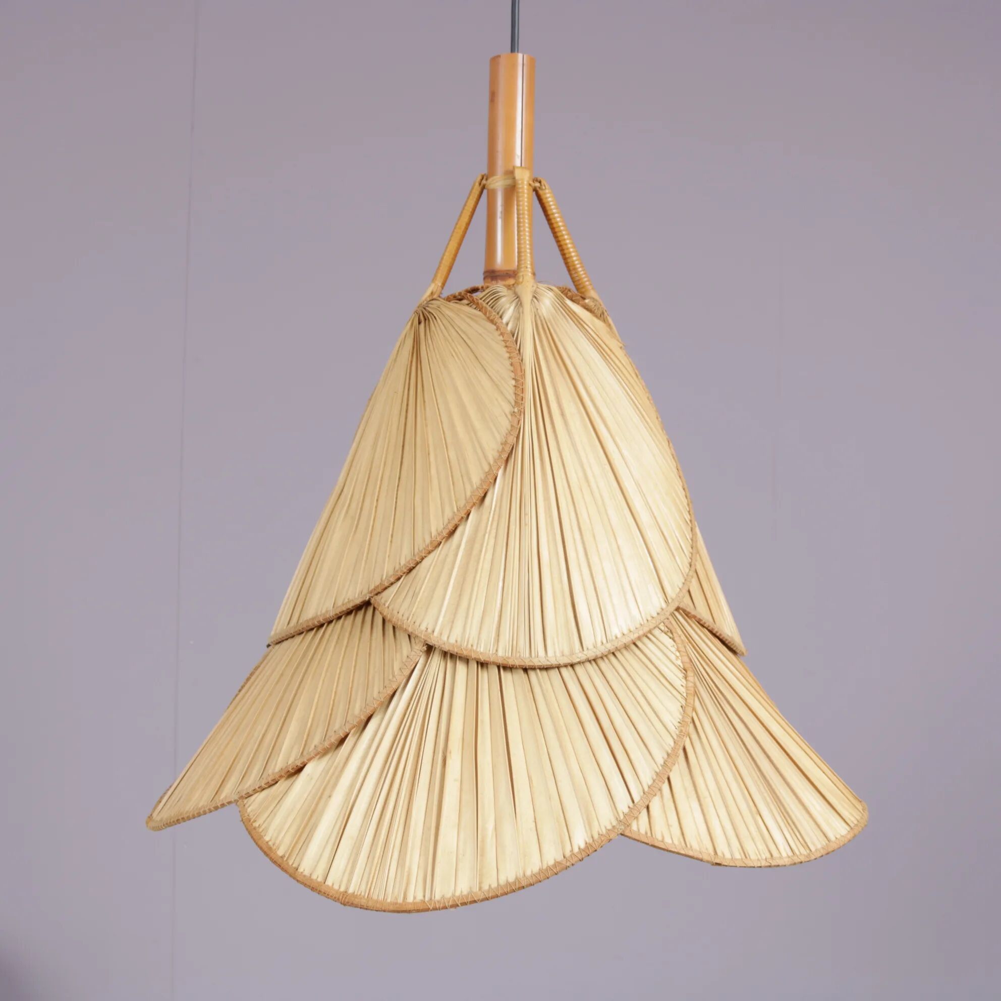 "Uchiwa" suspension in the style of Ingo Maurer, Germany 1970