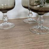 Set of 4 Luminarc liqueur glasses, Domaine model