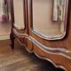 Antique carved wooden Louis XV wardrobe