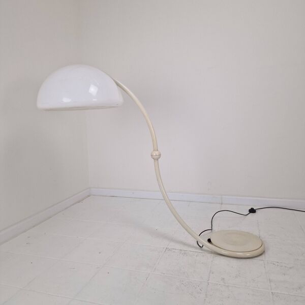 Lampadaire Serpente d'Elio Martinelli, Italie, années 1960