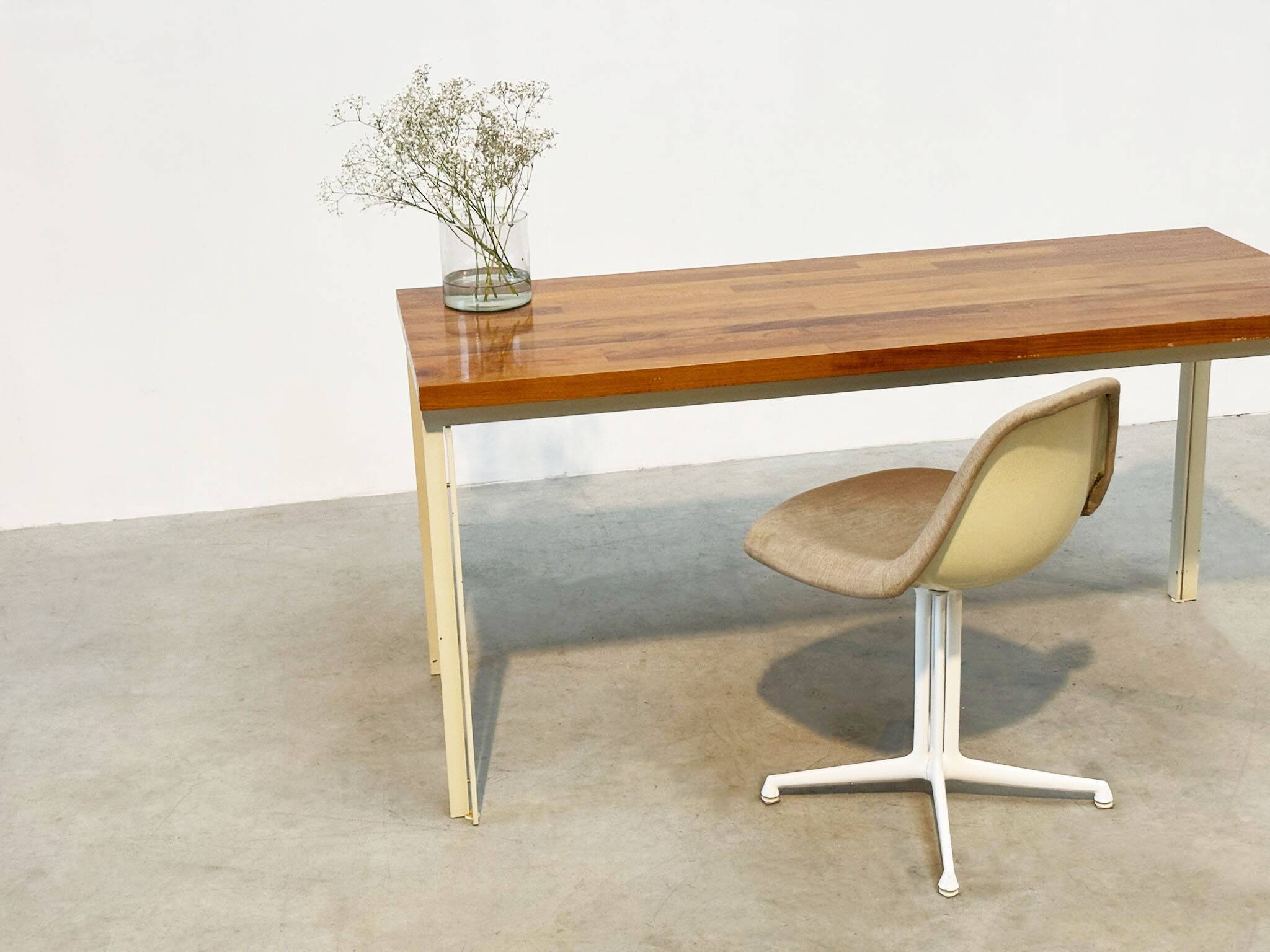 1970's wooden Dutch desk