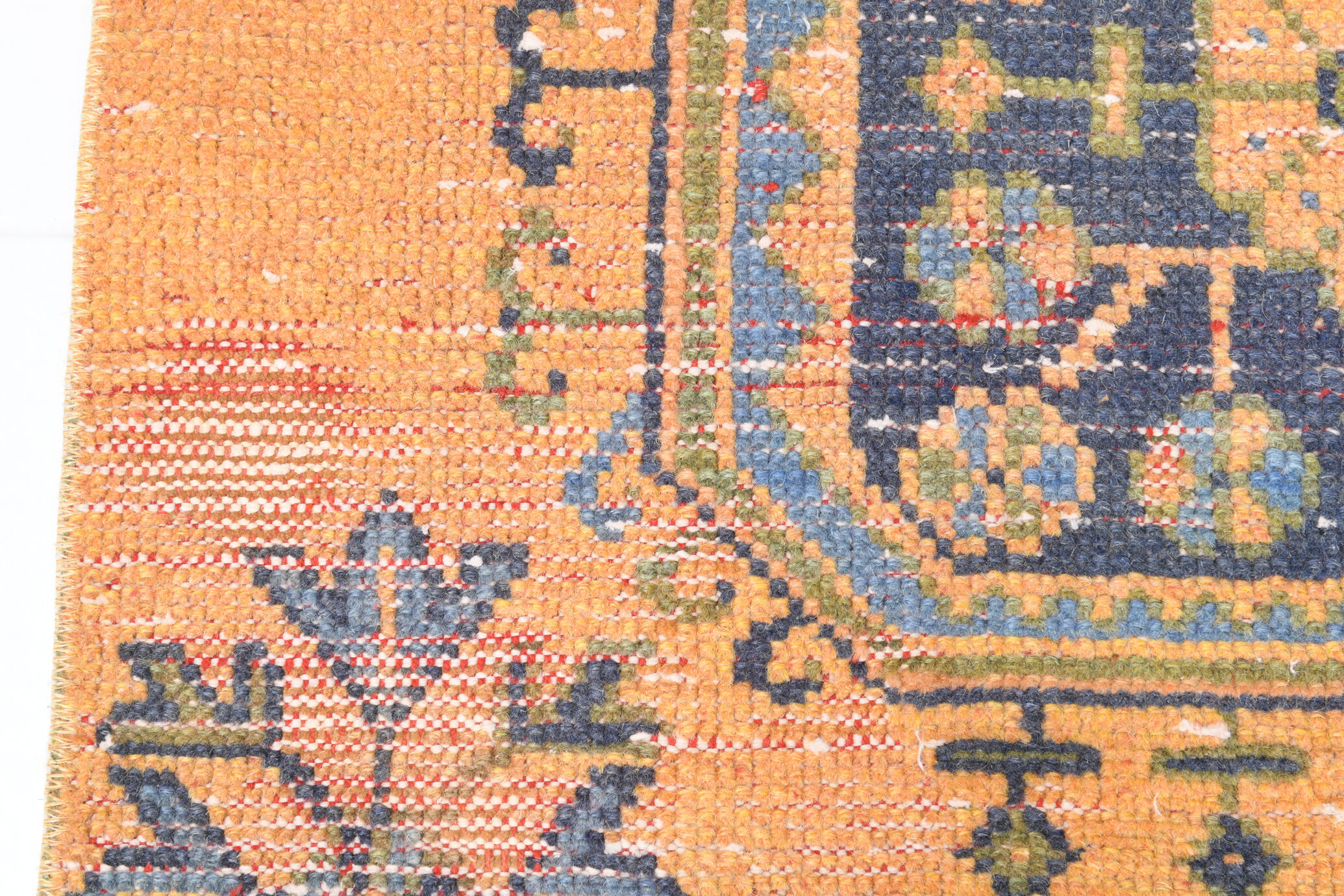 Long hallway turkish runner rug 341x81cm