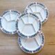4 fondue plates Villeroy & Boch 191225