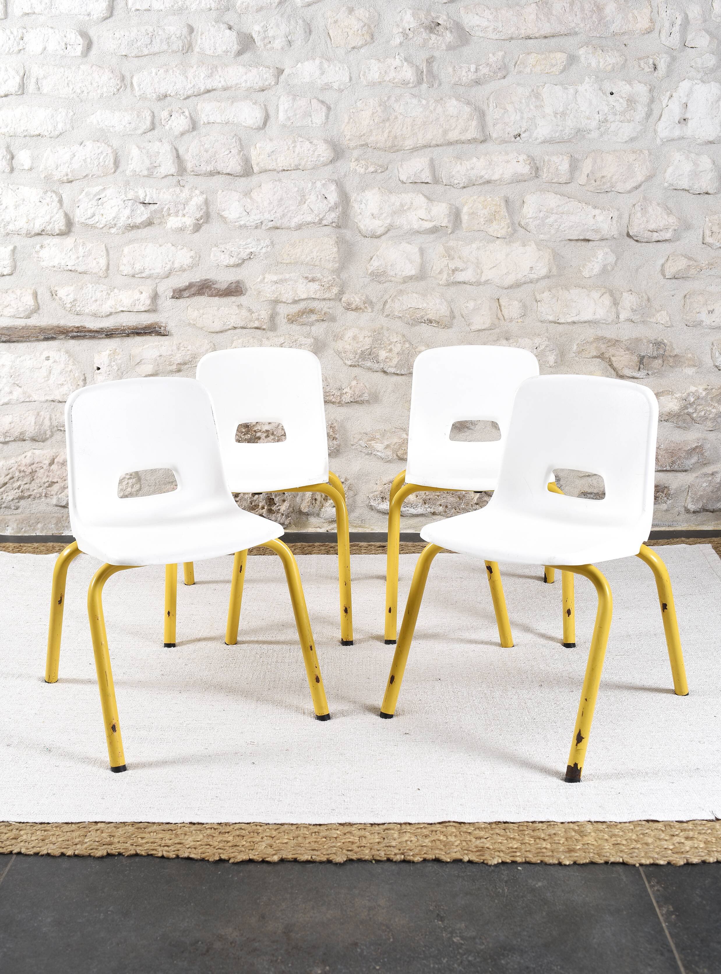 4 PROINCO nursery school chairs from the 70s