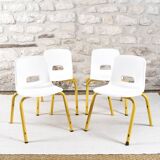 4 PROINCO nursery school chairs from the 70s