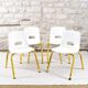 4 chaises d'école maternelle PROINCO années 70