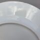 Set 12 plates checkered earthenware blue Lustucru diam25