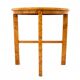 Art Deco side table, mid-20th century, birch