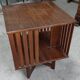 Scandinavian rotating bookshelf in teak from around 1960.