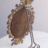 Mirror table Napoleon III bronze