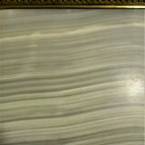 Onyx desk top with brass gallery