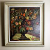 Still life bouquet of flowers, st vangheluwe.