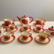 Lunéville St Clément coffee and tea service, “Coquelicot” collection