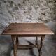 18th-century oak table / Small desk – Rustic French country table