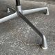 Fauteuil en cuir camel EA 208 par Charles Eames pour Herman miller