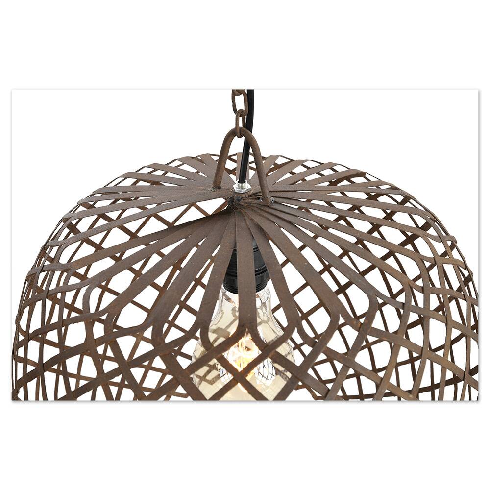 Transformed industrial chandelier