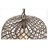 Lustre industriel transformé