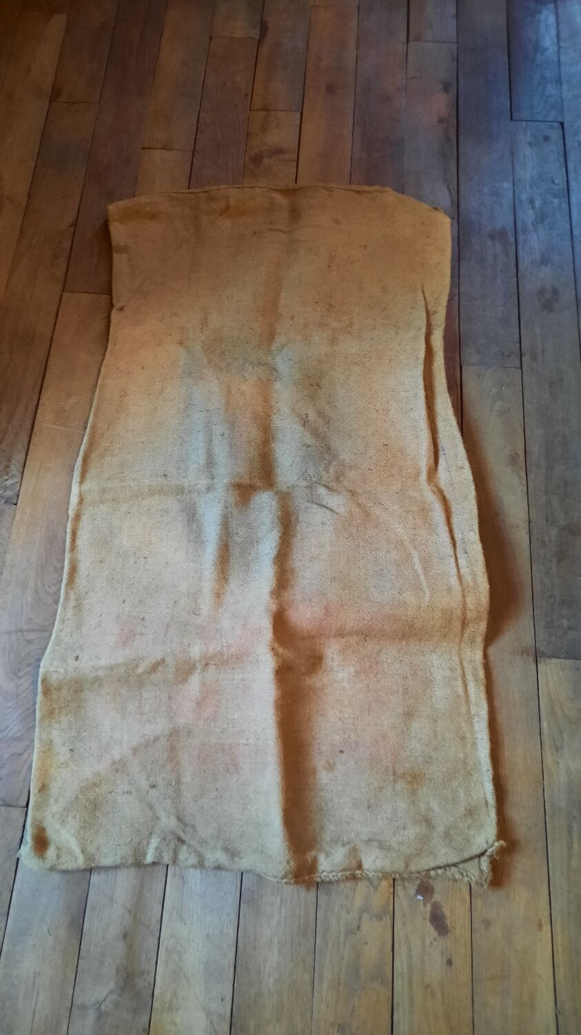 Set of 5 bags in burlap potash from Alsace