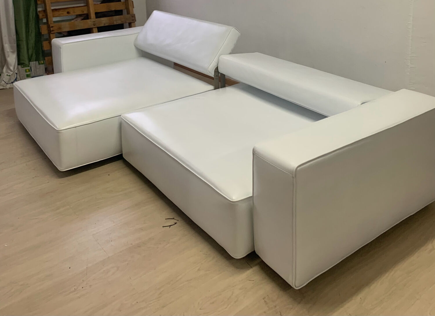 High-end leather sofa