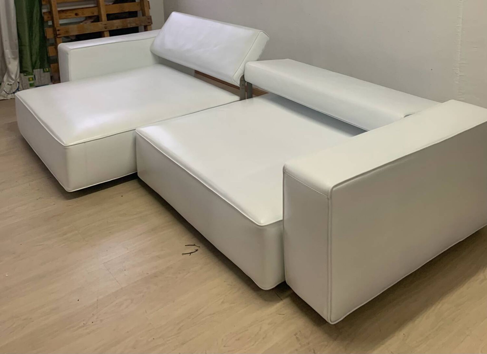 High-end leather sofa