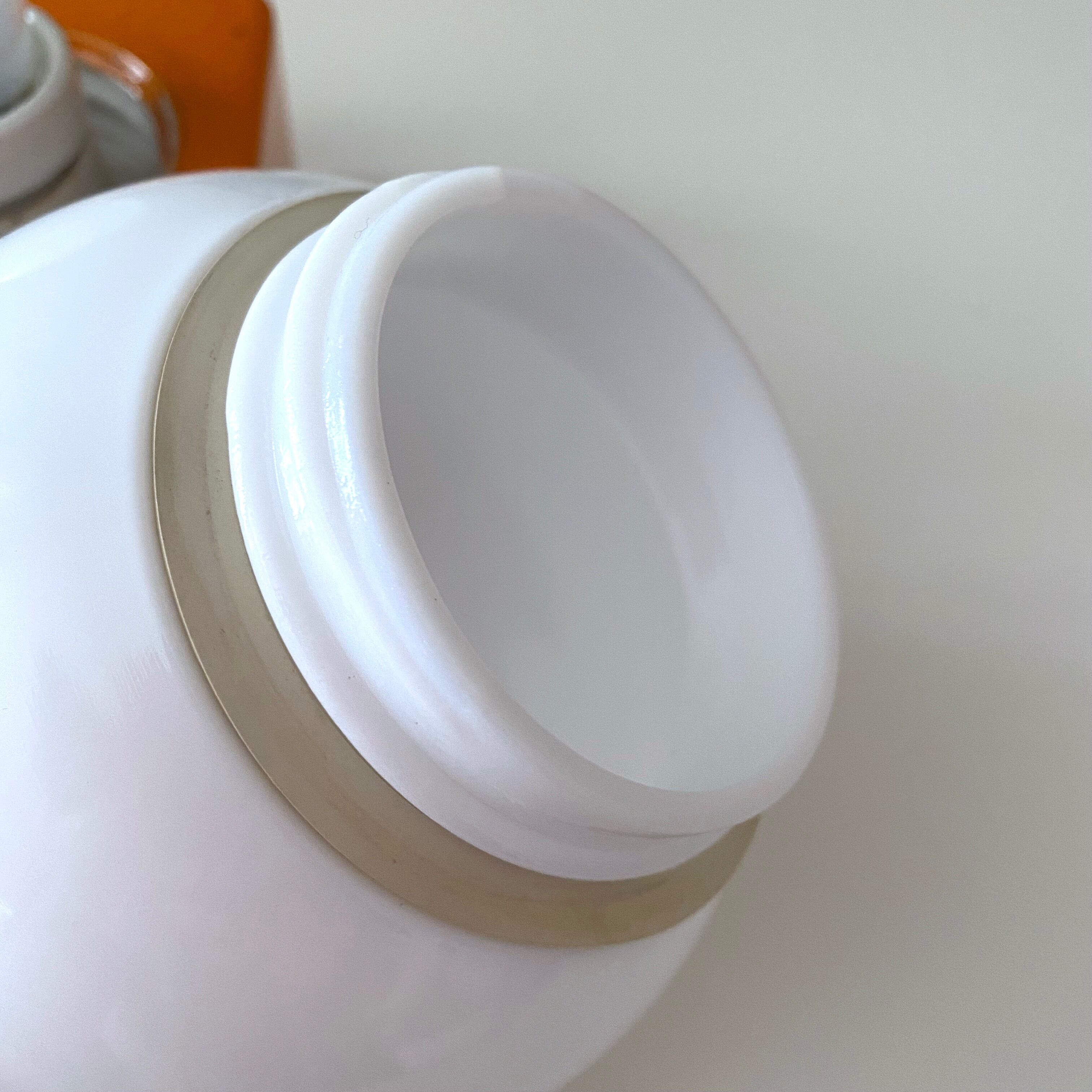 Mid Century ceramic wall lamp by Brunquell