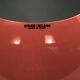 Stilux Milano model Saba, orange globe table lamps from 60s. Set of two