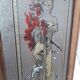 Alphonse Mucha painting mirror illustrated 1960