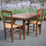 Rene gabriel table, 50s wood table, dining table, kitchen, veranda