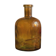 Vintage amber glass bottle – dame jeanne decor – flea market style