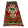 Vintage turkish pastel rug , 100 x 43 cm