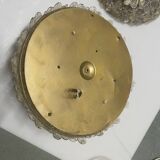 Murano Glass Flower Seguso Flushmounts Set of 2 1960’s