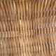Panier rond en bambou asiatique
