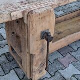 Carpenter's workbench made entirely of oak