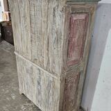 Ancienne armoire de Shekhawati en teck birman